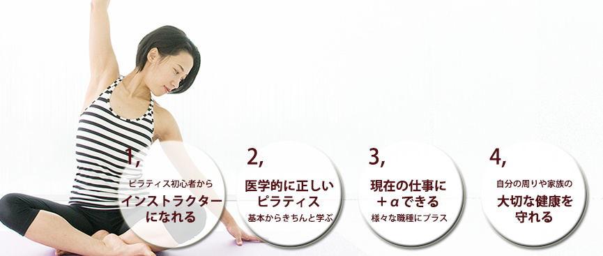 ピラティスアカデミー神戸Skywalkの利点